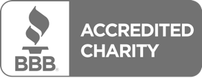 Better Business Bureau accredited charity seal